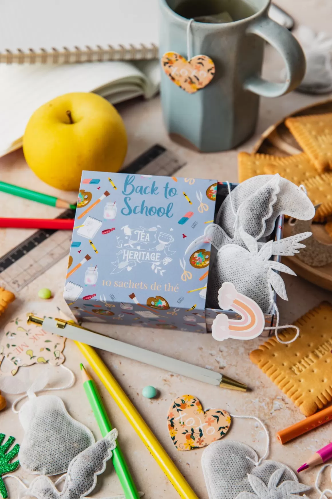 Les Favoris D'Élodie | Coffrets De Thé^TEA HERITAGE Coffret Back to School - 10 sachets de thé et rooibos bio