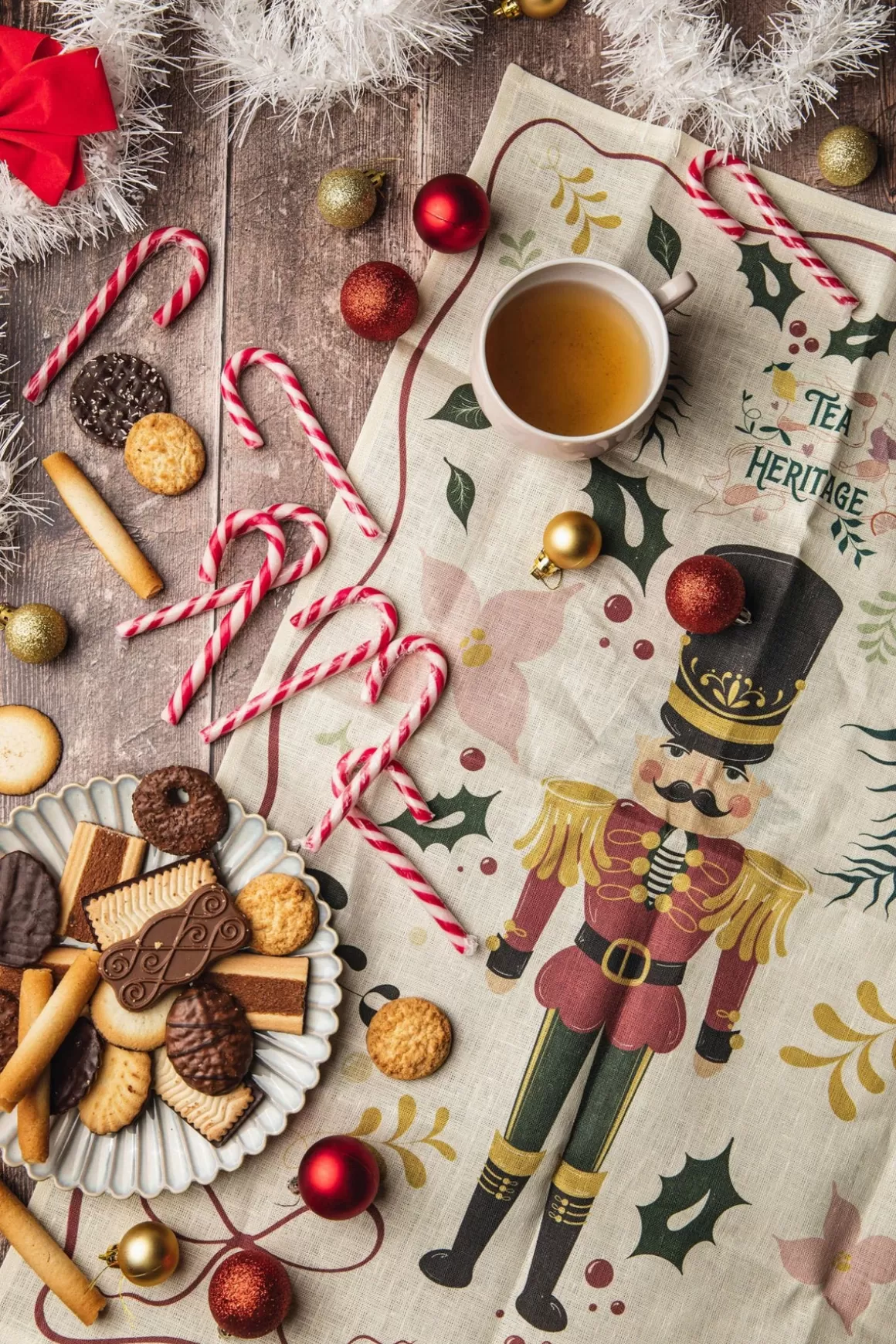 Cadeaux Autour Du Thé Pour Noël^TEA HERITAGE Le Torchon de Noël