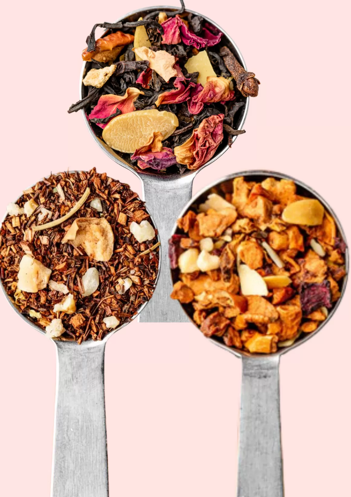 Thé D'Automne | Cadeaux Autour Du Thé Pour Noël^TEA HERITAGE Pack de Thés bio en vrac : Thé de Noël, Nuit enchantée, Poire Noix - 100g