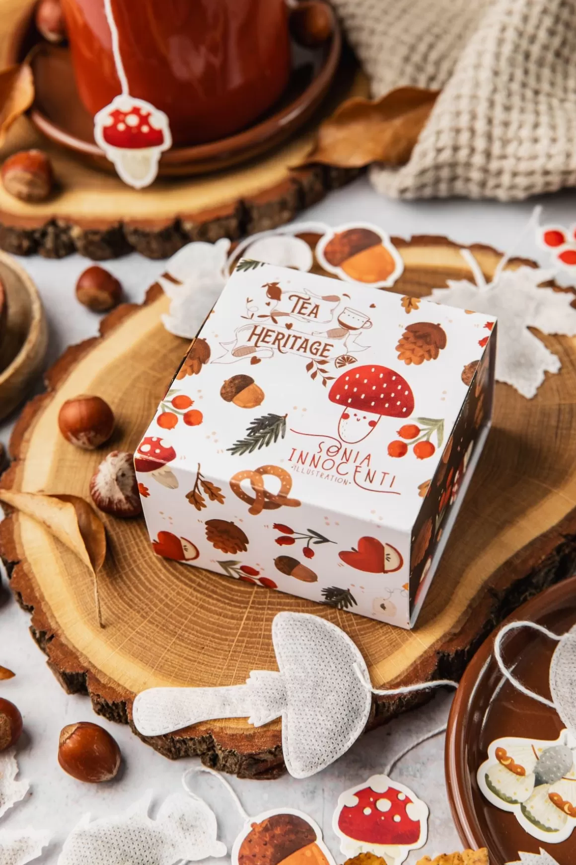 Coffrets De Thé | Thé D'Automne^TEA HERITAGE Sonia Innocenti x - Coffret d'Automne - 10 sachets de thé et rooibos bio